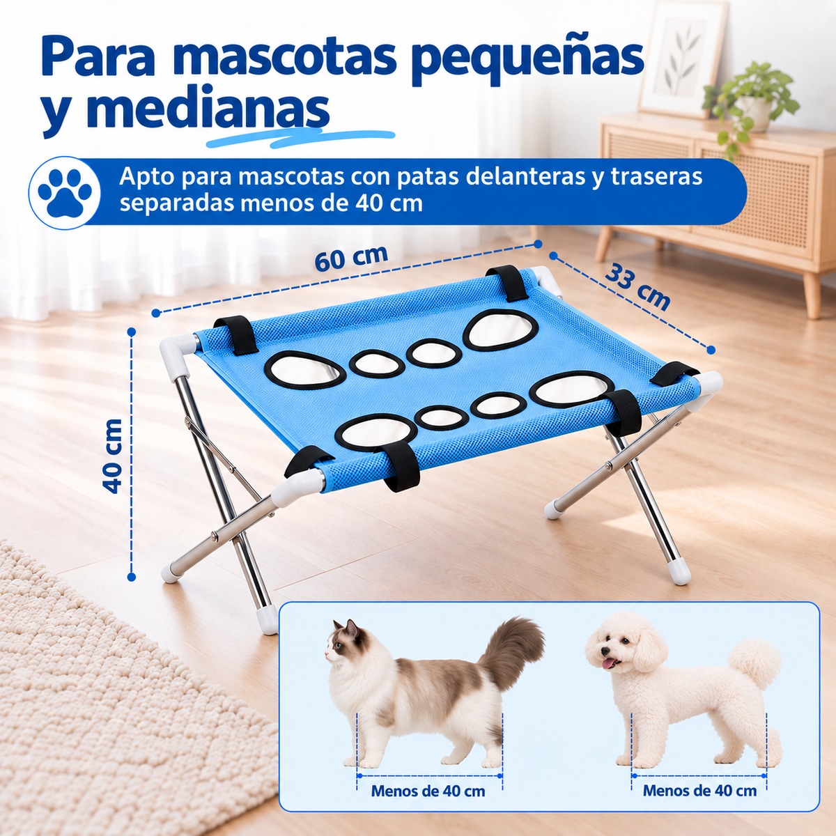 Hamaca de Baño para Perros y Gatos